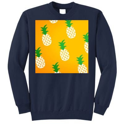 Pineapple Tropical Summer Tall Sweatshirt