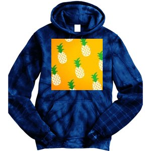 Pineapple Tropical Summer Tie Dye Hoodie