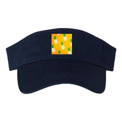 Pineapple Tropical Summer Valucap Bio-Washed Visor