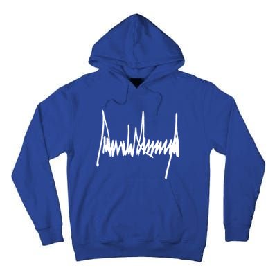 President Trump Signature Great Gift Tall Hoodie