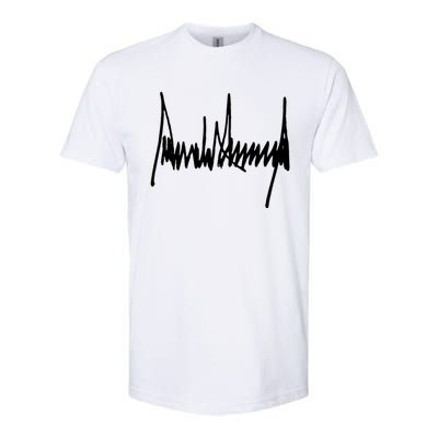 President Trump Signature Great Gift Softstyle® CVC T-Shirt