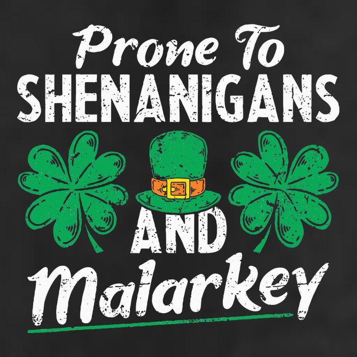 Prone To Shenanigans And Malarkey Clovers Shamrock Vintage Golf Towel