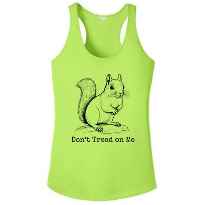 Peanut The Squirrel DonT Tread On Me Ladies PosiCharge Competitor Racerback Tank