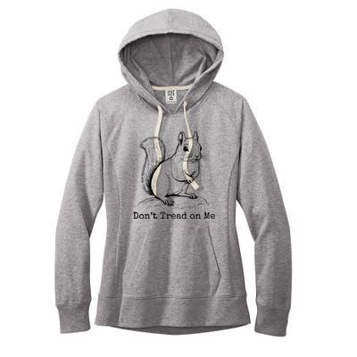 Peanut The Squirrel DonT Tread On Me Women's Fleece Hoodie