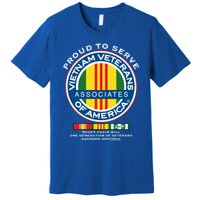 Proud To Serve Vietnam Veterans Associates Of America Funny Gift Premium T-Shirt