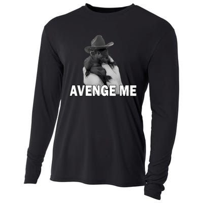 Peanut The Squirrel Avenge Me Cooling Performance Long Sleeve Crew