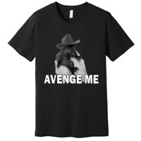 Peanut The Squirrel Avenge Me Premium T-Shirt