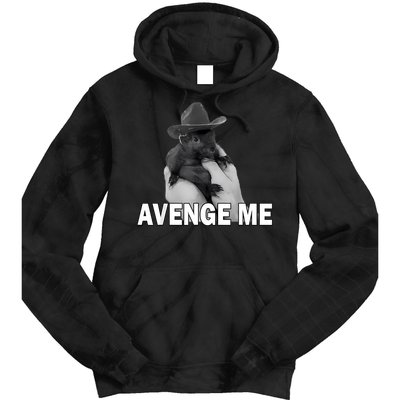 Peanut The Squirrel Avenge Me Tie Dye Hoodie