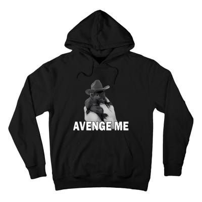 Peanut The Squirrel Avenge Me Tall Hoodie