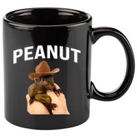 Peanut The Squirrel 11oz C Handle Ceramic Mug