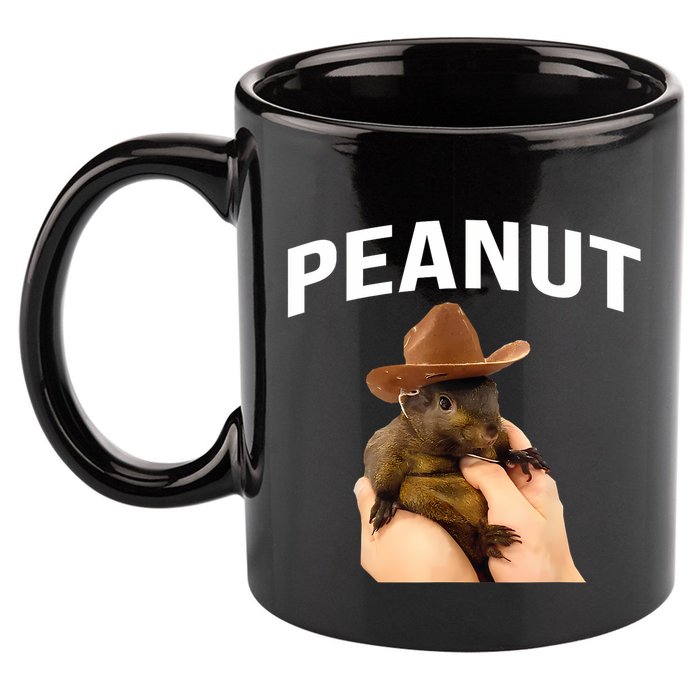Peanut The Squirrel 11oz C Handle Ceramic Mug