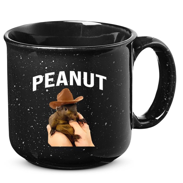 Peanut The Squirrel 15oz Campfire Ceramic Mug