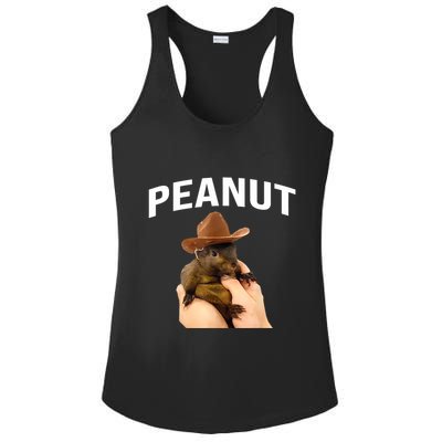 Peanut The Squirrel Ladies PosiCharge Competitor Racerback Tank