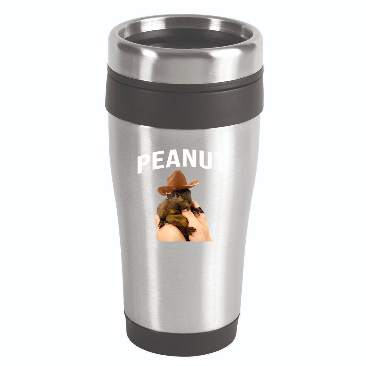 Peanut The Squirrel 16oz Travel Tumbler