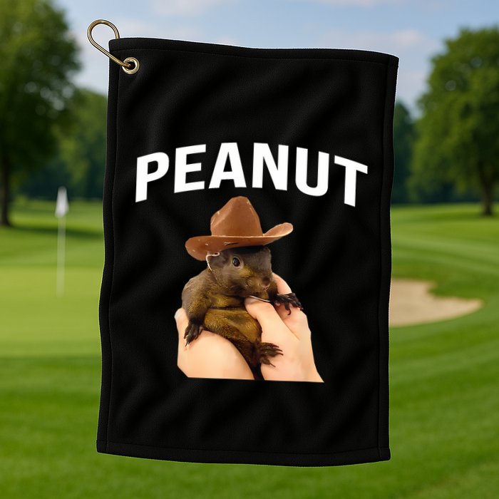 Peanut The Squirrel Golf Towel
