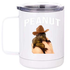 Peanut The Squirrel 12 oz Stainless Steel Tumbler Cup