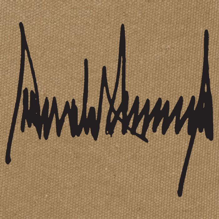 President Trump Signature Cotton Canvas Backpack