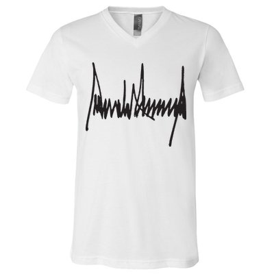 President Trump Signature V-Neck T-Shirt