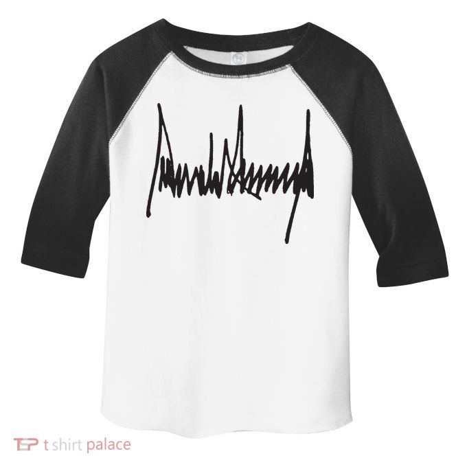 President Trump Signature Toddler Fine Jersey T-Shirt