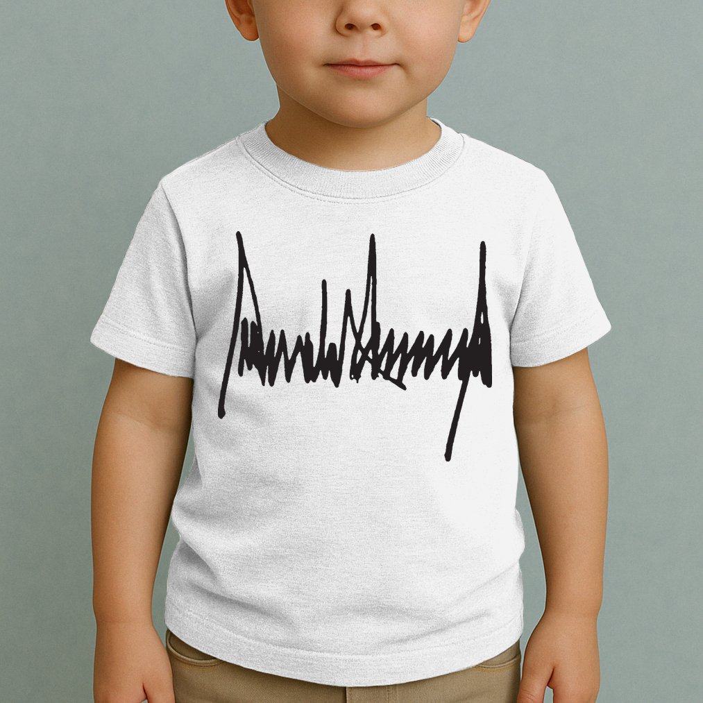 President Trump Signature Toddler T-Shirt