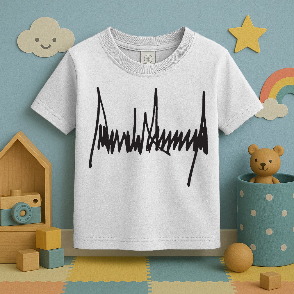 President Trump Signature Toddler T-Shirt