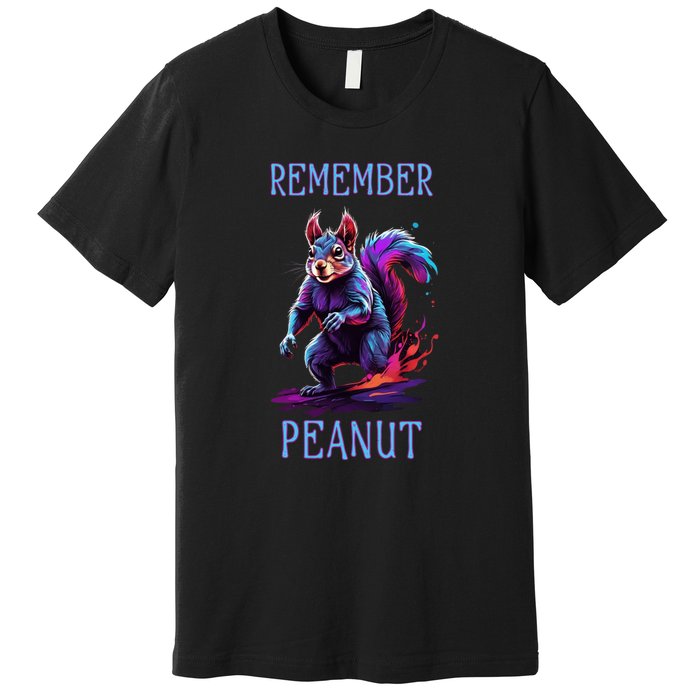 Peanut The Squirrel Conservative Maga Premium T-Shirt