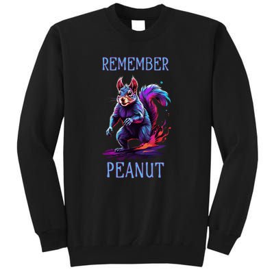 Peanut The Squirrel Conservative Maga Tall Sweatshirt