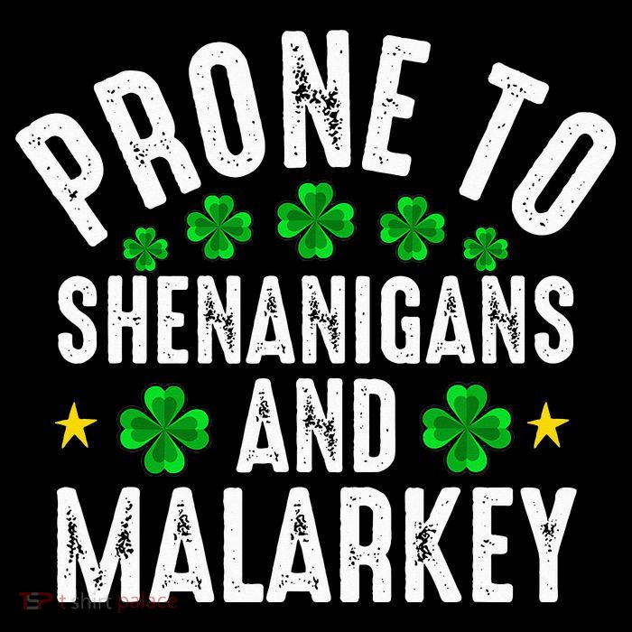 Prone To Shenanigans And Malarkey St Patricks Day City Backpack