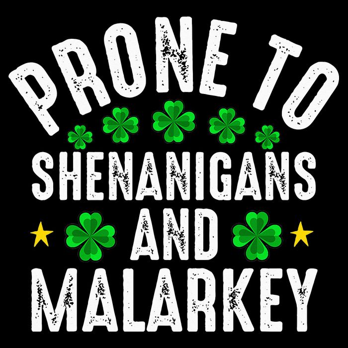 Prone To Shenanigans And Malarkey St Patricks Day Impact Tech Backpack