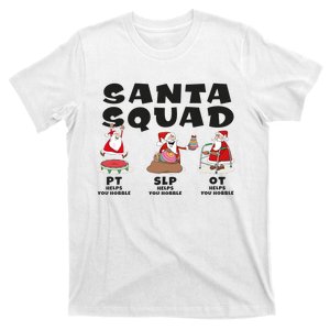 Physical Therapy Santa Squad Christmas Ot Pt T-Shirt