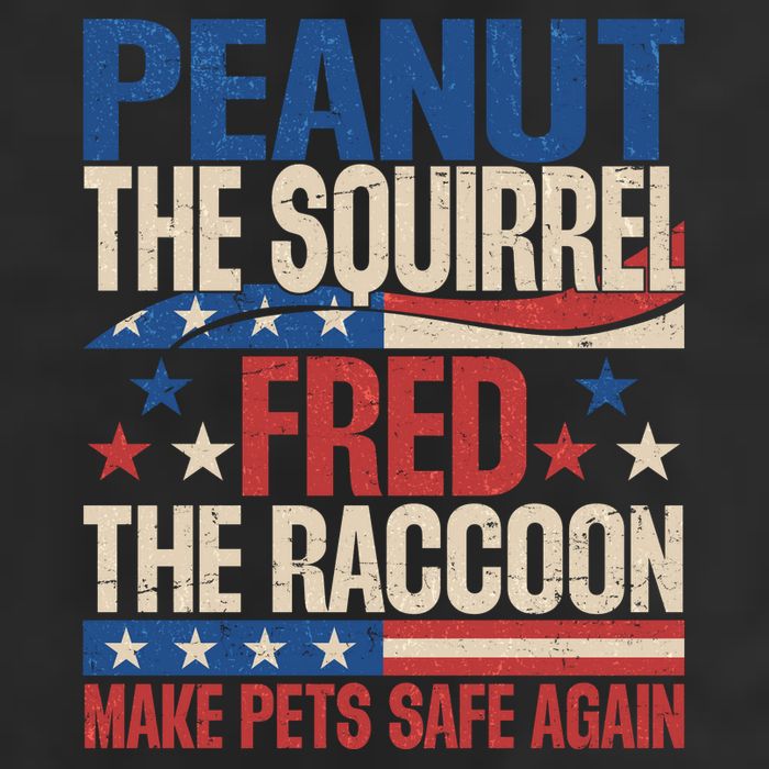 Peanut The Squirrel Fred The Raccoon Make Pets Safe Again 15oz Campfire Ceramic Mug