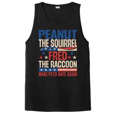 Peanut The Squirrel Fred The Raccoon Make Pets Safe Again PosiCharge Competitor Tank