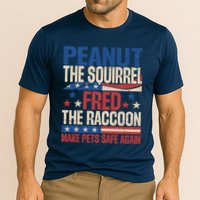 Peanut The Squirrel Fred The Raccoon Make Pets Safe Again Performance Shirt