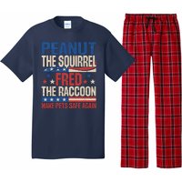 Peanut The Squirrel Fred The Raccoon Make Pets Safe Again Pajama Set