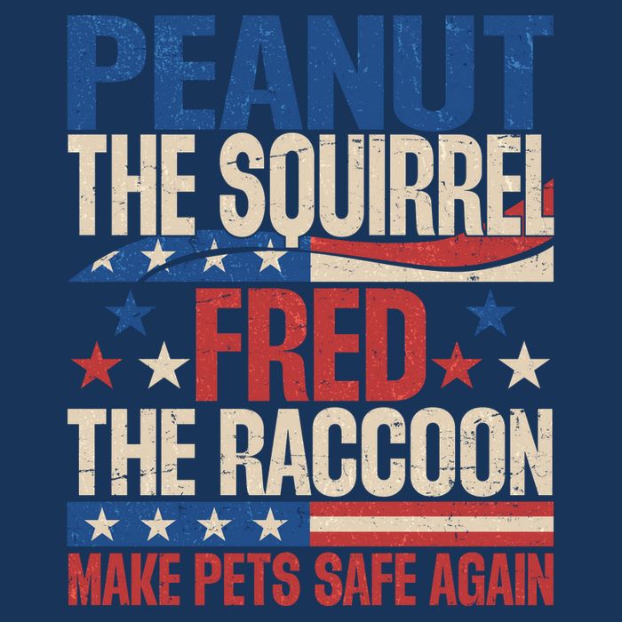 Peanut The Squirrel Fred The Raccoon Make Pets Safe Again 16 in Basic Backpack