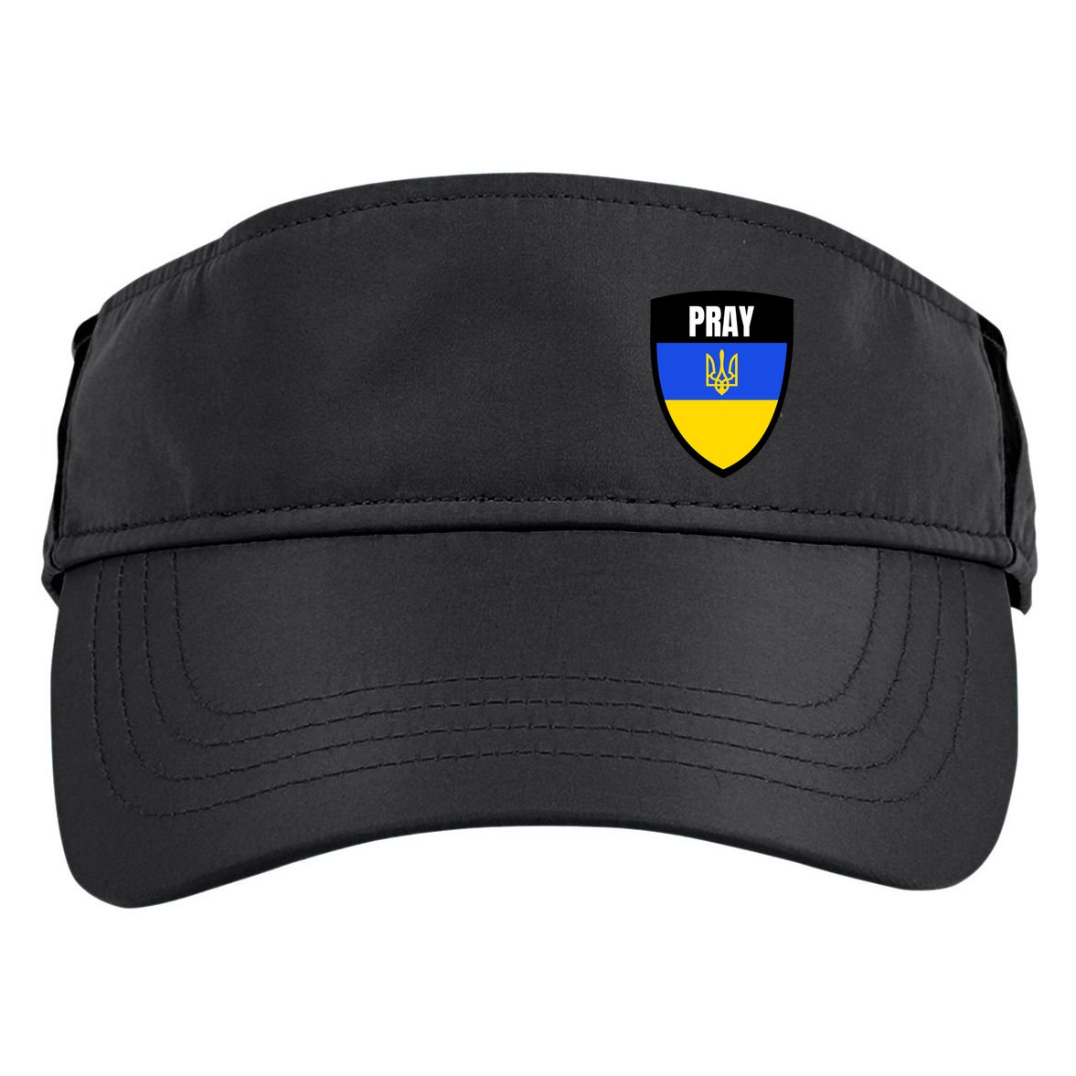 Pray Tactical Support Ukrainian Flag Shield I Stand With Ukraine Military Adult Drive Performance Visor