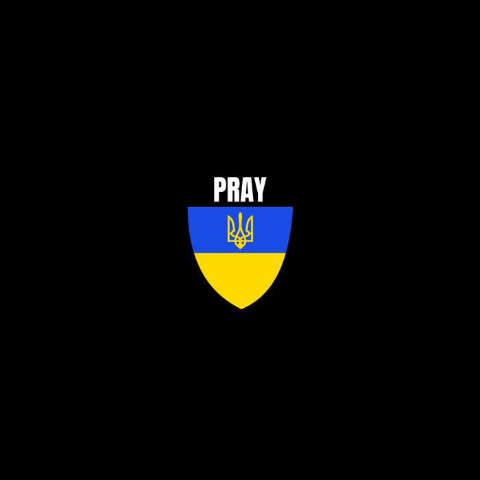 Pray Tactical Support Ukrainian Flag Shield I Stand With Ukraine Military Mug