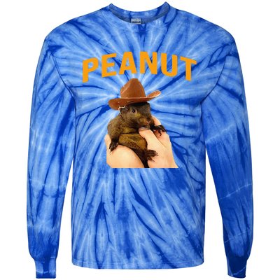 Peanut The Squirrel Tie-Dye Long Sleeve Shirt