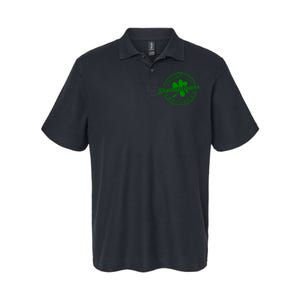 Prone To Shenanigans And Malarkey Funny St Patricks Day Design Softstyle Adult Sport Polo