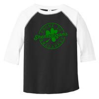 Prone To Shenanigans And Malarkey Funny St Patricks Day Design Toddler Fine Jersey T-Shirt