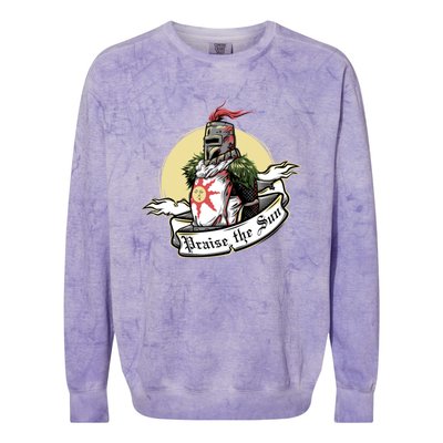 Praise The Sun Colorblast Crewneck Sweatshirt