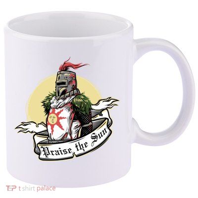 Praise The Sun 11oz C Handle Ceramic Mug