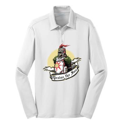 Praise The Sun Silk Touch Performance Long Sleeve Polo