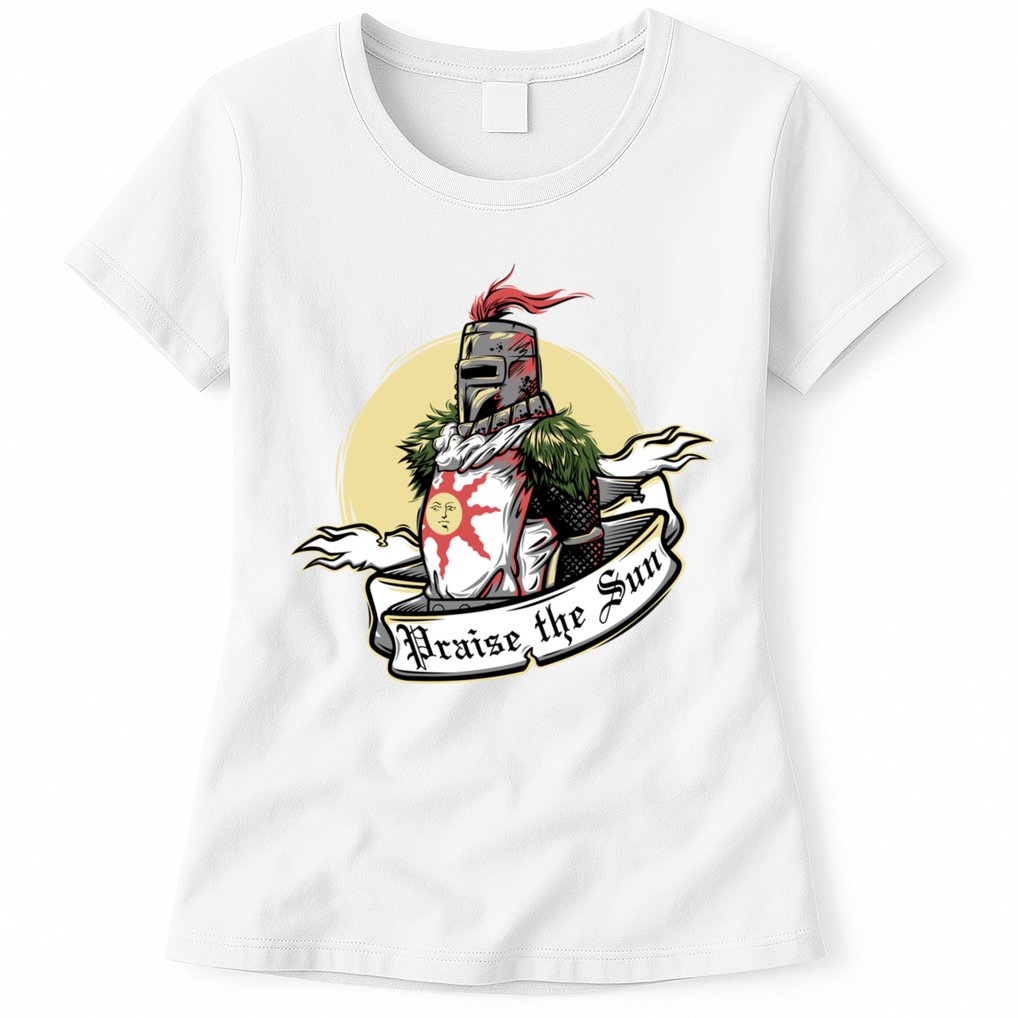 Praise The Sun Womens T-Shirt
