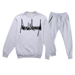 President Trump Signature Premium Crewneck Sweatsuit Set