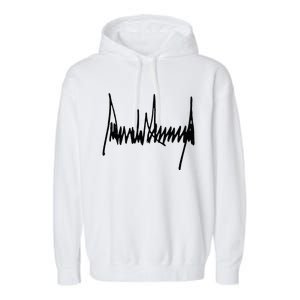 President Trump Signature Garment-Dyed Fleece Hoodie