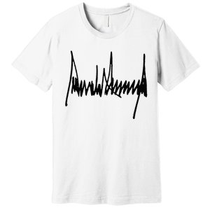 President Trump Signature Premium T-Shirt