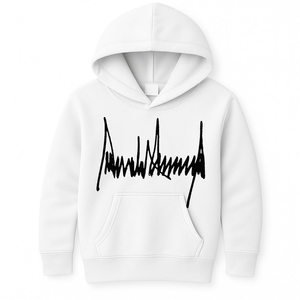 President Trump Signature Kids Hoodie