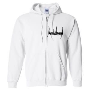 President Trump Signature Full Zip Hoodie