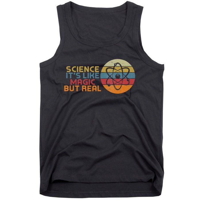 Periodic Table Student Science Its Like Magic But Real Tank Top